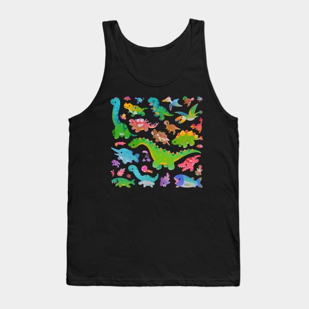 Jurassic baby Tank Top by pikaole